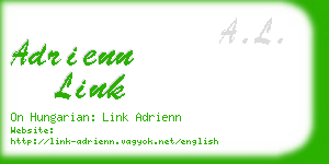 adrienn link business card